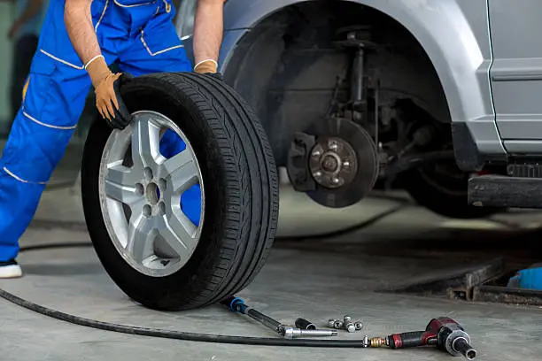 Tire Change Service Riverside, CA